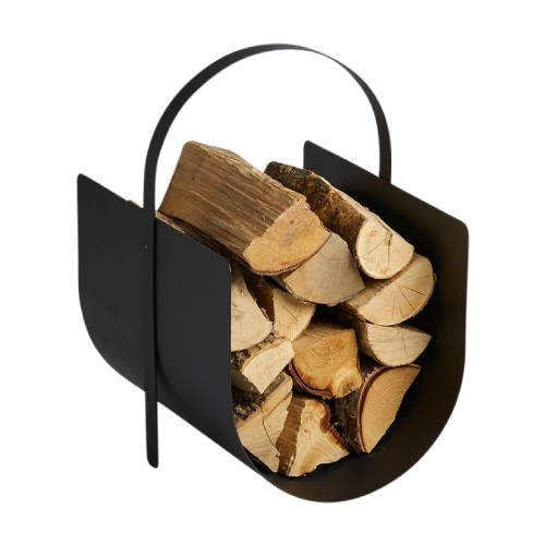 Accessoires de cheminée Morsoe - Adrian panier de bois de chauffage