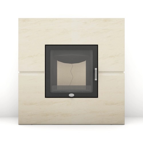 Insert bois Max Blank Bordeaux E 7,5 kW
