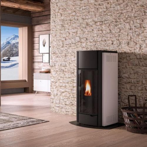 Aperçu: Poêle à granulés PALAZZETTI Ecofire Julie US 12 kW