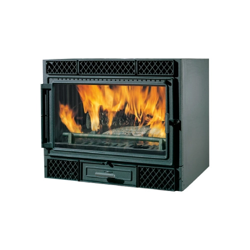 Insert bois Edilkamin Firebox Deco 54 | 9,6 kW