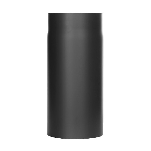Conduit poêle à bois - Elément droit 330 mm - noir - Tecnovis TEC-Stahl