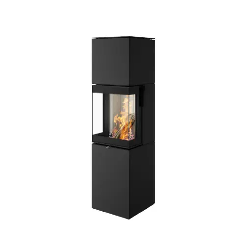 Poêle à bois Spartherm Trico S steel 6 kW