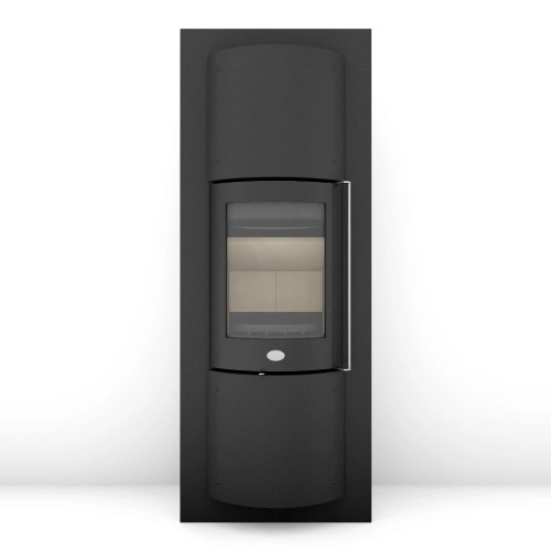 Insert bois Max Blank Nantes E Steel 6,5 kW