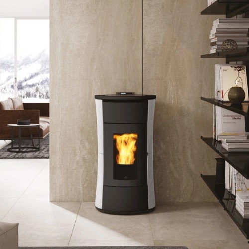 Aperçu: Poêle à granulés Edilkamin Cherie H 10 Evo 10,5 kW Hydro