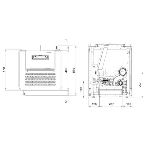 Aperçu: Poêle à granulés La Nordica Extraflame Peggy 5,1 kW