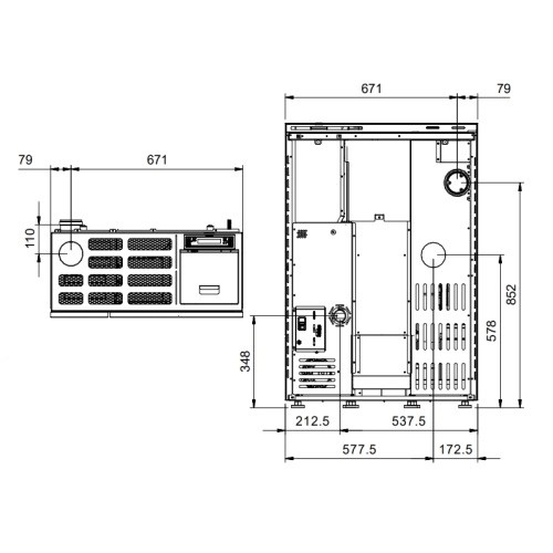 Aperçu: Poêle à granulés La Nordica Extraflame Gabriella Plus 8 kW